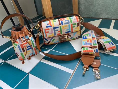 fendi colore|fendi bag colorful.